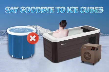 El sistema de terapia de frío definitivo: acelere la recuperación con los enfriadores de baño de hielo de Nancent