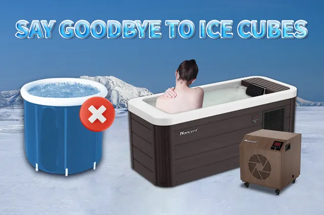  El sistema de terapia de frío definitivo: acelere la recuperación con los enfriadores de baño de hielo de Nancent